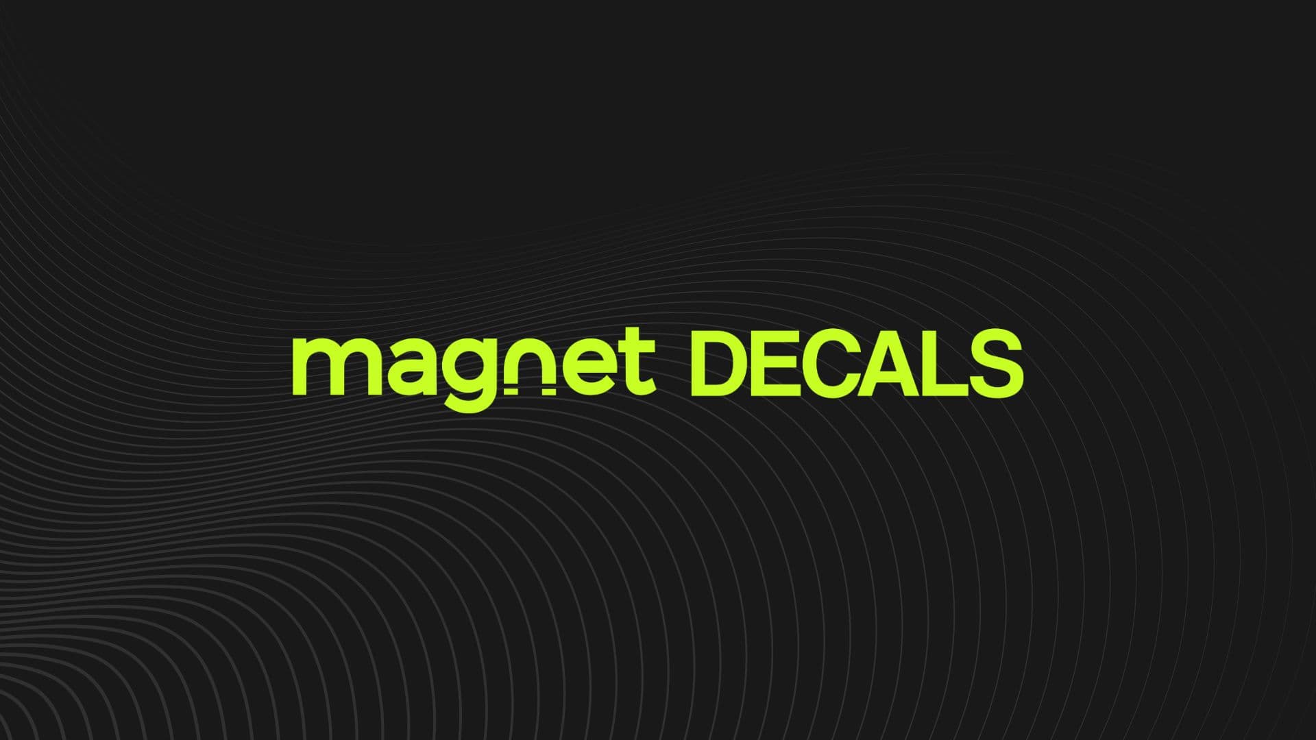 Magnet Decals